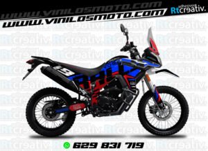 175€ - Voge 300 Rally | Diseño Rt004 19 ADHESIVOS Y PEGATINAS DE VINILO VOGE 300 RALLY Rt004-10