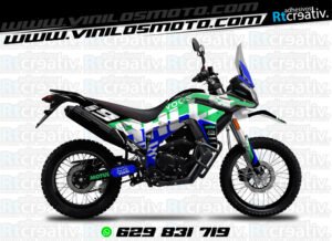 175€ - Voge 300 Rally | Diseño Rt004 27 ADHESIVOS Y PEGATINAS DE VINILO VOGE 300 RALLY Rt004-14
