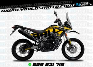 175€ - Voge 300 Rally | Diseño Rt004 33 ADHESIVOS Y PEGATINAS DE VINILO VOGE 300 RALLY Rt004-17