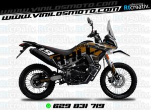 175€ - Voge 300 Rally | Diseño Rt004 43 ADHESIVOS Y PEGATINAS DE VINILO VOGE 300 RALLY Rt004-22