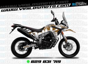 175€ - Voge 300 Rally | Diseño Rt004 45 ADHESIVOS Y PEGATINAS DE VINILO VOGE 300 RALLY Rt004-23