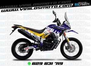 175€ - Voge 300 Rally | Diseño Rt005 5 ADHESIVOS Y PEGATINAS DE VINILO VOGE 300 RALLY Rt005-03