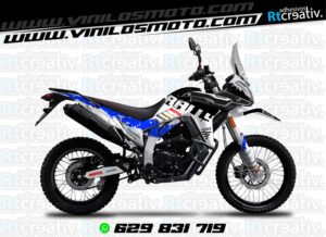 175€ - Voge 300 Rally | Diseño Rt005 9 ADHESIVOS Y PEGATINAS DE VINILO VOGE 300 RALLY Rt005-05
