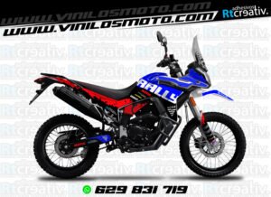 175€ - Voge 300 Rally | Diseño Rt005 11 ADHESIVOS Y PEGATINAS DE VINILO VOGE 300 RALLY Rt005-06