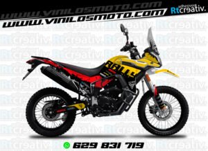 175€ - Voge 300 Rally | Diseño Rt005 13 ADHESIVOS Y PEGATINAS DE VINILO VOGE 300 RALLY Rt005-07