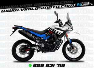 175€ - Voge 300 Rally | Diseño Rt005 19 ADHESIVOS Y PEGATINAS DE VINILO VOGE 300 RALLY Rt005-10