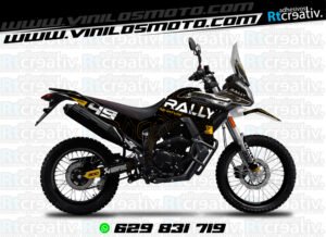 175€ - Voge 300 Rally | Diseño Rt007 11 ADHESIVOS Y PEGATINAS DE VINILO VOGE 300 RALLY Rt007-06