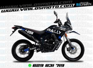 175€ - Voge 300 Rally | Diseño Rt007 13 ADHESIVOS Y PEGATINAS DE VINILO VOGE 300 RALLY Rt007-07