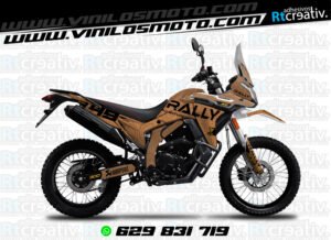 175€ - Voge 300 Rally | Diseño Rt007 15 ADHESIVOS Y PEGATINAS DE VINILO VOGE 300 RALLY Rt007-08