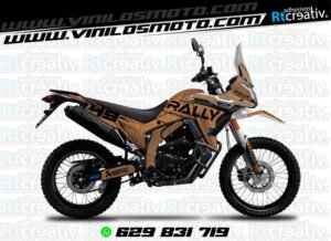 175€ - Voge 300 Rally | Diseño Rt007 17 ADHESIVOS Y PEGATINAS DE VINILO VOGE 300 RALLY Rt007-09