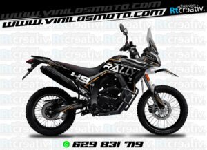 175€ - Voge 300 Rally | Diseño Rt008 9 ADHESIVOS Y PEGATINAS DE VINILO VOGE 300 RALLY Rt008-05