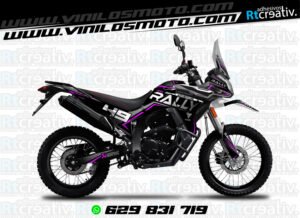 175€ - Voge 300 Rally | Diseño Rt008 11 ADHESIVOS Y PEGATINAS DE VINILO VOGE 300 RALLY Rt008-06