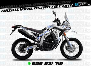 175€ - Voge 300 Rally | Diseño Rt008 15 ADHESIVOS Y PEGATINAS DE VINILO VOGE 300 RALLY Rt008-08