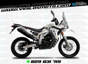 175€ - Voge 300 Rally | Diseño Rt008 19 ADHESIVOS Y PEGATINAS DE VINILO VOGE 300 RALLY Rt008-10