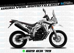 175€ - Voge 300 Rally | Diseño Rt008 25 ADHESIVOS Y PEGATINAS DE VINILO VOGE 300 RALLY Rt008-13