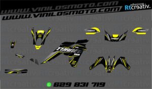 ADHESIVOS Y PEGATINAS DE VINILO APRILIA TUAREG 660 Rt006-03