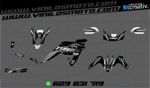 ADHESIVOS Y PEGATINAS DE VINILO APRILIA TUAREG 660 Rt006-08