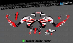 ADHESIVOS Y PEGATINAS DE VINILO YAMAHA TENERE Rt005-01
