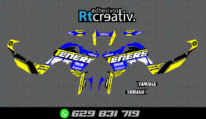 175€ - Yamaha Tenere | Diseño Rt009 2 ADHESIVOS Y PEGATINAS DE VINILO YAMAHA TENERE Rt009-01