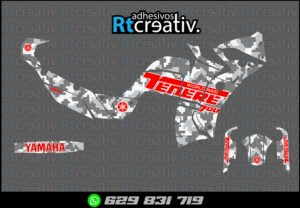 ADHESIVOS Y PEGATINAS DE VINILO YAMAHA TENERE Rt011-08