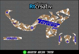 ADHESIVOS Y PEGATINAS DE VINILO YAMAHA TENERE Rt011-15