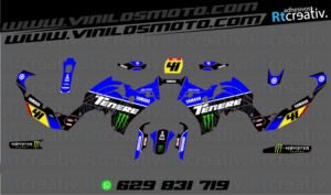 ADHESIVOS Y PEGATINAS DE VINILO YAMAHA TENERE Rt012-01