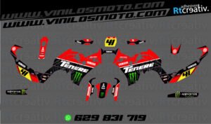ADHESIVOS Y PEGATINAS DE VINILO YAMAHA TENERE Rt012-02