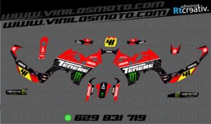 ADHESIVOS Y PEGATINAS DE VINILO YAMAHA TENERE Rt012-04