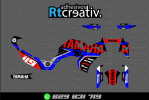 ADHESIVOS Y PEGATINAS DE VINILO YAMAHA TENERE Rt001-12