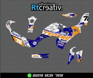 175€ - Yamaha Tenere | Diseño Rt002 12 ADHESIVOS Y PEGATINAS DE VINILO YAMAHA TENERE Rt002-02