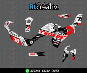 175€ - Yamaha Tenere | Diseño Rt002 14 ADHESIVOS Y PEGATINAS DE VINILO YAMAHA TENERE Rt002-06