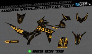 175€ - Voge 300 Rally | Diseño Rt007 2 ADHESIVOS Y PEGATINAS DE VINILO VOGE 300 RALLY Rt007-01