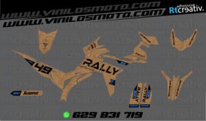175€ - Voge 300 Rally | Diseño Rt007 18 ADHESIVOS Y PEGATINAS DE VINILO VOGE 300 RALLY Rt007-09