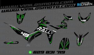 175€ - Voge 300 Rally | Diseño Rt008 8 ADHESIVOS Y PEGATINAS DE VINILO VOGE 300 RALLY Rt008-04