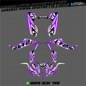 ADHESIVOS Y PEGATINAS DE VINILO PARA SUZUKI LTZ 400 Rt002-01