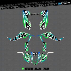 ADHESIVOS Y PEGATINAS DE VINILO PARA SUZUKI LTZ 400 Rt002-02