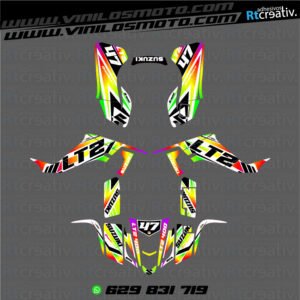 ADHESIVOS Y PEGATINAS DE VINILO PARA SUZUKI LTZ 400 Rt002-03