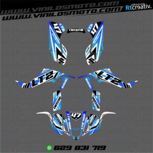 ADHESIVOS Y PEGATINAS DE VINILO PARA SUZUKI LTZ 400 Rt002-04