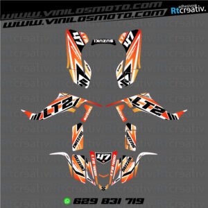 ADHESIVOS Y PEGATINAS DE VINILO PARA SUZUKI LTZ 400 Rt002-06