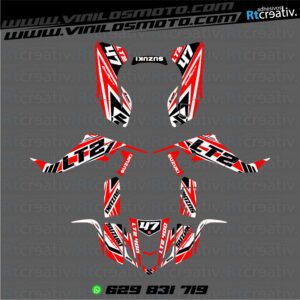 ADHESIVOS Y PEGATINAS DE VINILO PARA SUZUKI LTZ 400 Rt002-08