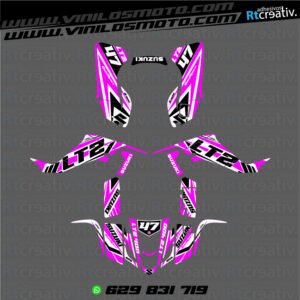 ADHESIVOS Y PEGATINAS DE VINILO PARA SUZUKI LTZ 400 Rt002-10
