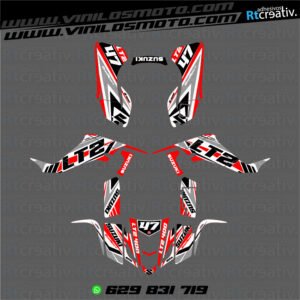 ADHESIVOS Y PEGATINAS DE VINILO PARA SUZUKI LTZ 400 Rt002-14