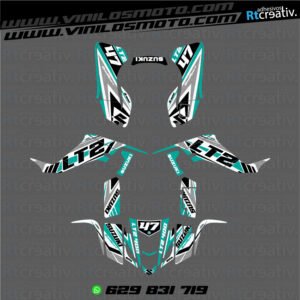 ADHESIVOS Y PEGATINAS DE VINILO PARA SUZUKI LTZ 400 Rt002-16