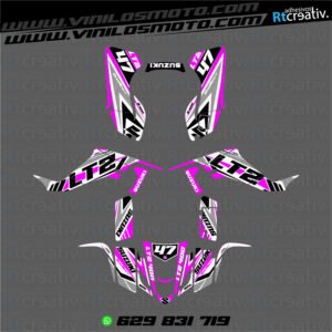 ADHESIVOS Y PEGATINAS DE VINILO PARA SUZUKI LTZ 400 Rt002-17