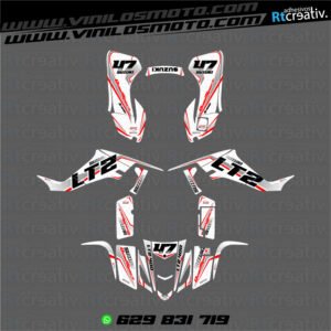ADHESIVOS Y PEGATINAS DE VINILO PARA SUZUKI LTZ 400 Rt003-07