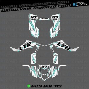 ADHESIVOS Y PEGATINAS DE VINILO PARA SUZUKI LTZ 400 Rt003-10