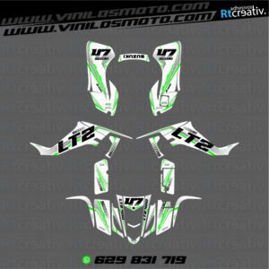 ADHESIVOS Y PEGATINAS DE VINILO PARA SUZUKI LTZ 400 Rt003-11