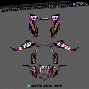 ADHESIVOS Y PEGATINAS DE VINILO PARA SUZUKI LTZ 400 Rt003-14