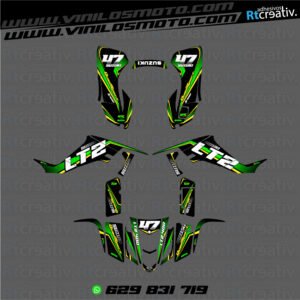 ADHESIVOS Y PEGATINAS DE VINILO PARA SUZUKI LTZ 400 Rt003-15