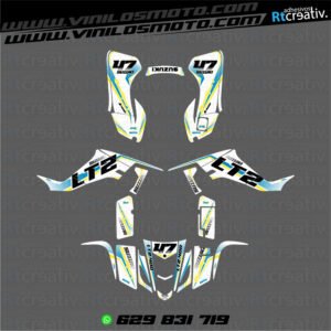 ADHESIVOS Y PEGATINAS DE VINILO PARA SUZUKI LTZ 400 Rt003-17